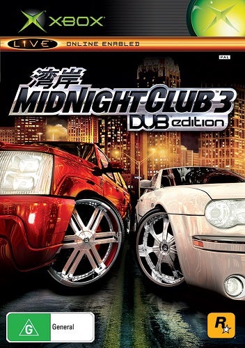 Rockstar Midnight Club 3 DUB Edition Refurbished Xbox Game